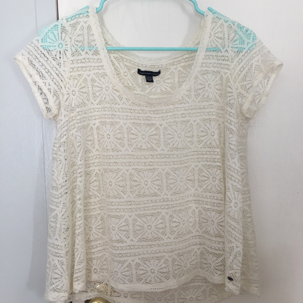 See Thru shirt American Eagle